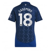 Manchester United Casemiro #18 Bortedrakt Dame 2024-25 Kortermet